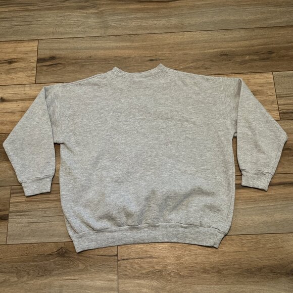 VTG Niagra Falls Crew Neck Sweatshirt Adult MEDIUM Heather Gray Canada Made - Picture 9 of 10